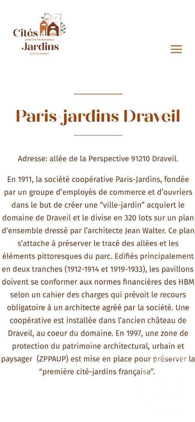 maison à vendre - 6 pièces - 128.0 m2 - DRAVEIL - 91 - ILE-DE-FRANCE - Century 21 Bellimmo