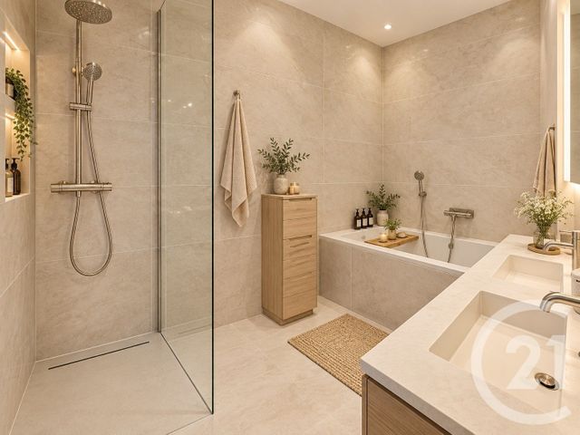 Appartement F5 à vendre - 5 pièces - 90.95 m2 - BRUNOY - 91 - ILE-DE-FRANCE - Century 21 Bellimmo